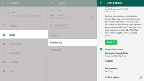 Cara backup Whatsapp