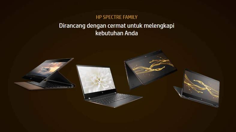 Tipe Laptop HP Spectre