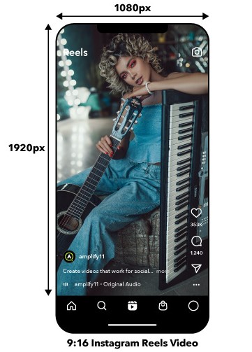 ukuran instagram reels