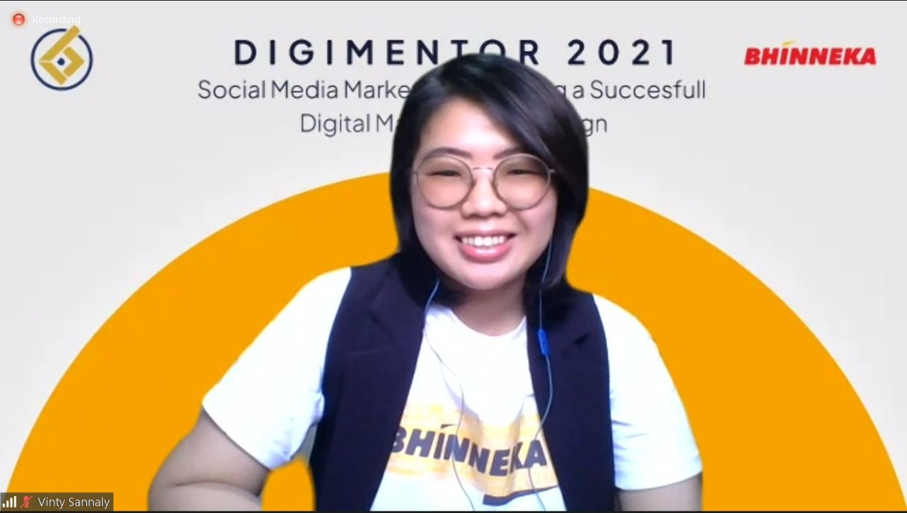 Penyampaian materi digital marketing