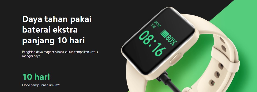 spek redmi watch 2 lite