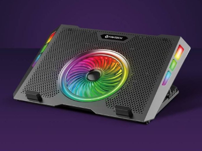 Kipas Laptop Fantech RGB Notebook Cooler NC20