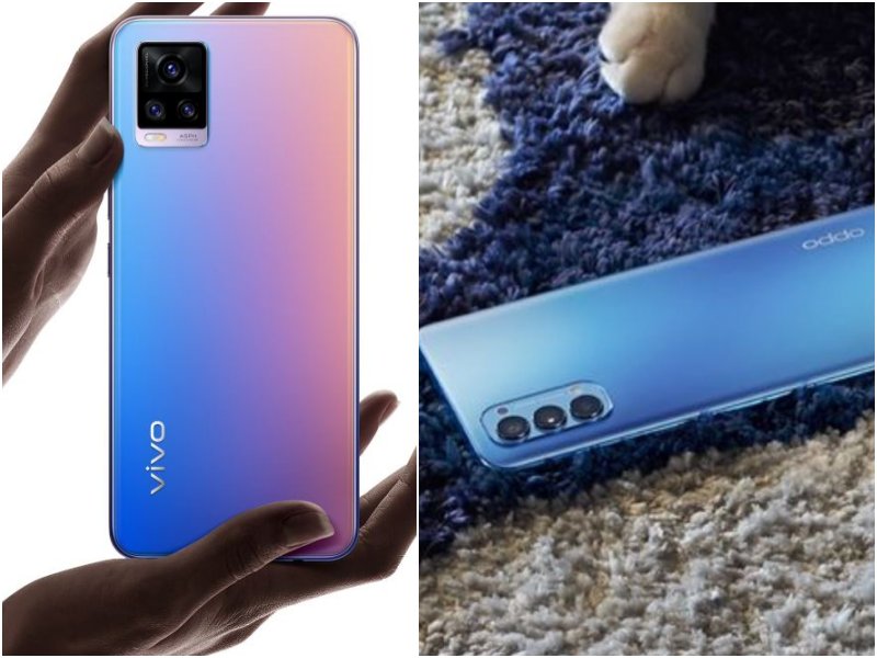 Vivo V20 Vs Oppo Reno 4 Dari Sisi Desain