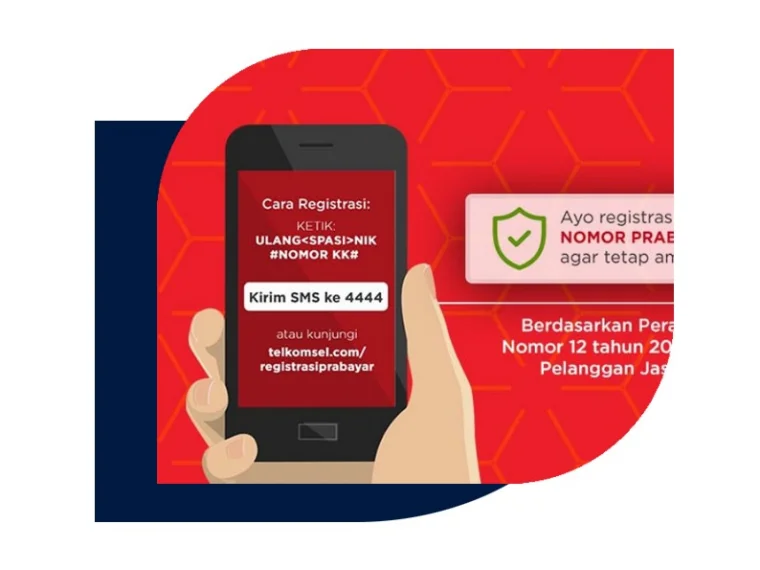 Cara Registrasi Kartu Telkomsel Via SMS