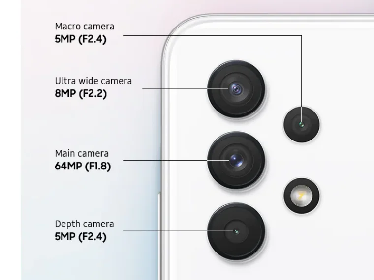 Quad Camera Samsung Galaxy A32