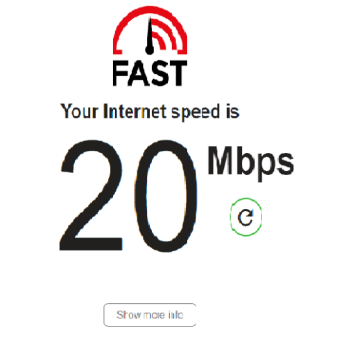 Cek Kecepatan Wifi: Fast.com