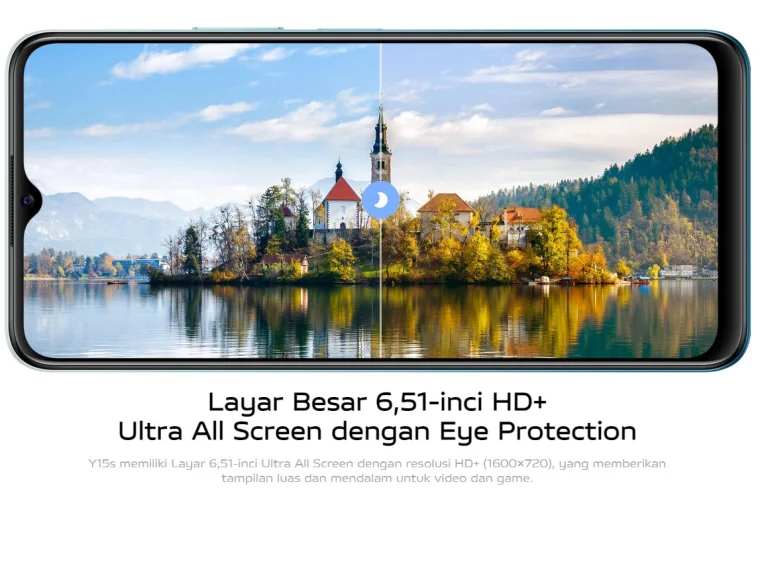 Layar Vivo 6,51 inch HD