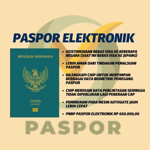 kelebihan paspor elektronik