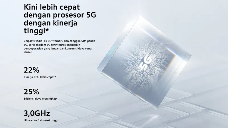 Performa Chipset MediaTek 5G