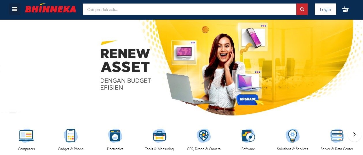 Bhinneka Contoh Perusahaan B2B di Indonesia