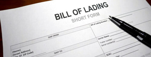 pengertian bill of lading