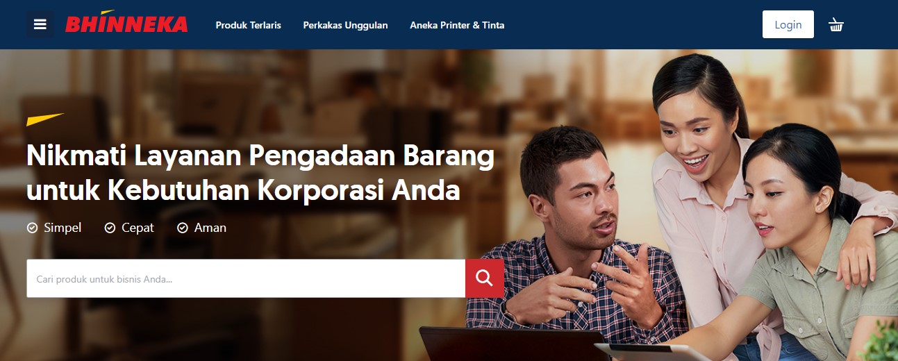 B2B e-Commerce di Indonesia - Bhinneka.Com