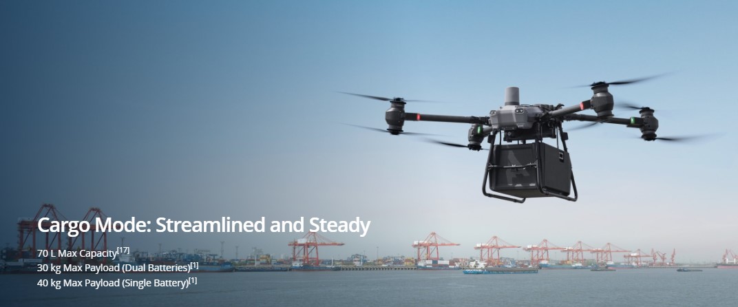 Cargo Mode Drone DJI Flycart 30