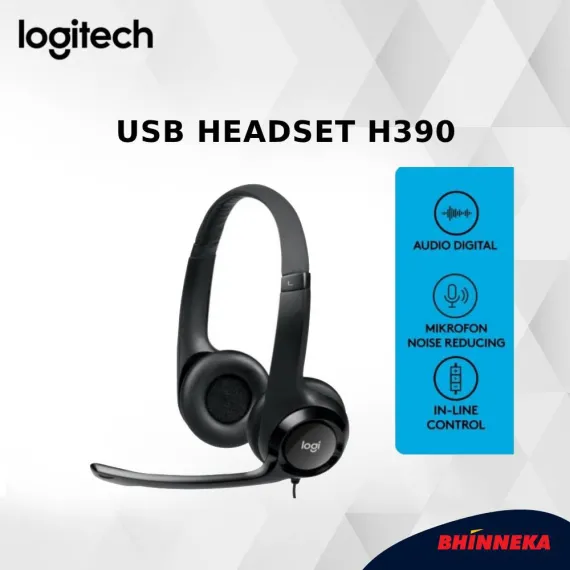 LOGITECH USB Headset H390